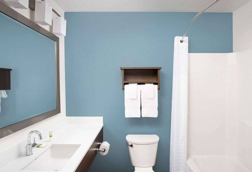 בית מלון כפרי Woodspring Suites Kansas City Airport