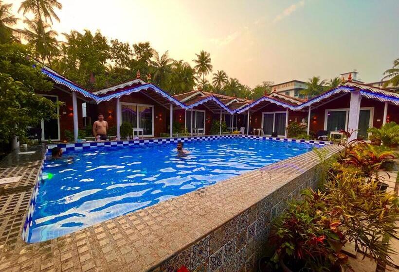 בית מלון כפרי The Winterline Beach Resort, Goa
