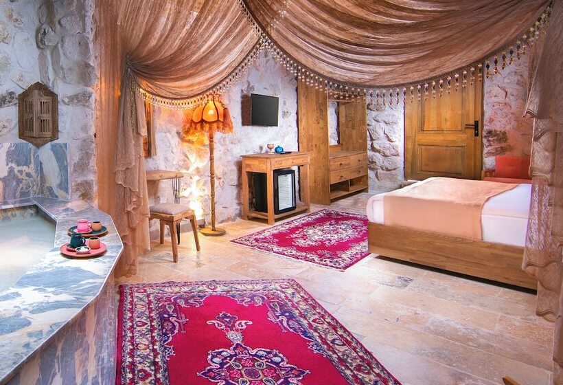 בית מלון כפרי Cappadocia Cavusin Stone House