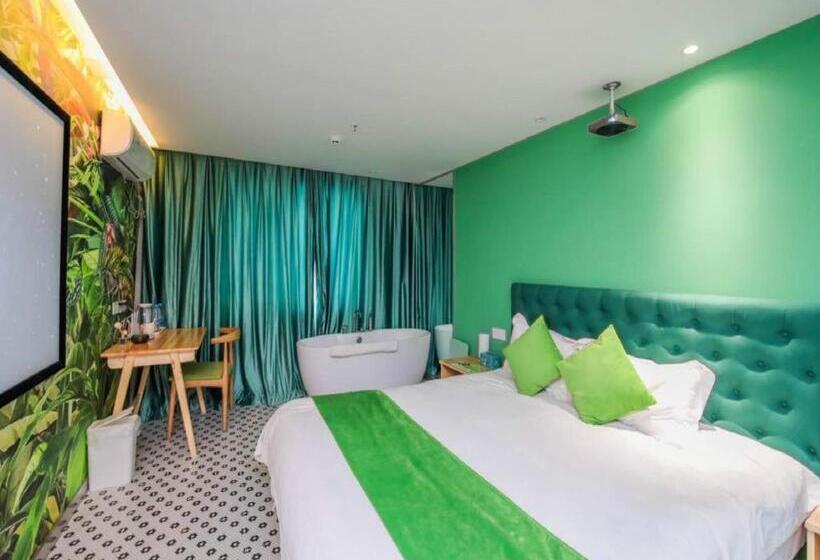 בית מלון כפרי Hi Inn Nanjing Hunan Road Wuyue Plaza