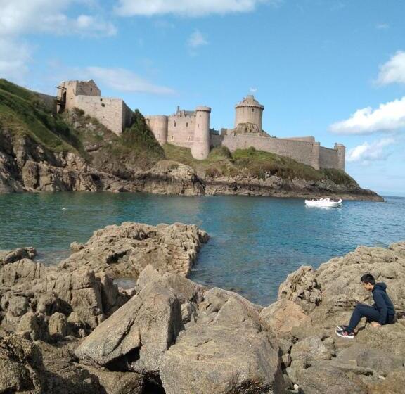 민박 Chambres D Hôtes Frehel