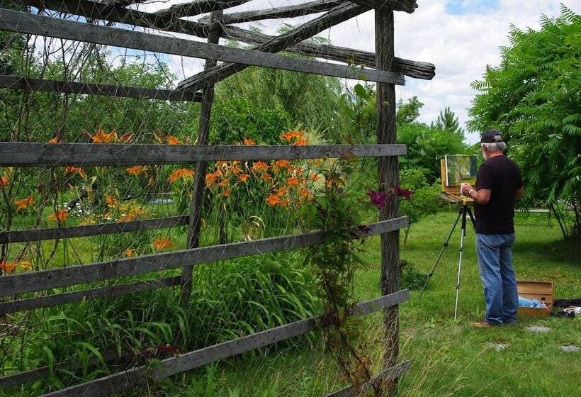 민박 Atelier Galerie Anne Drouin Peinture & Pension