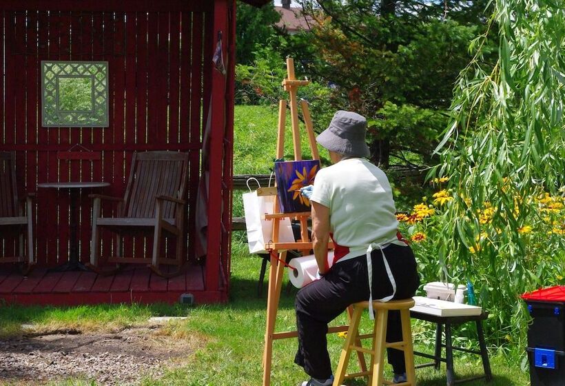 민박 Atelier Galerie Anne Drouin Peinture & Pension