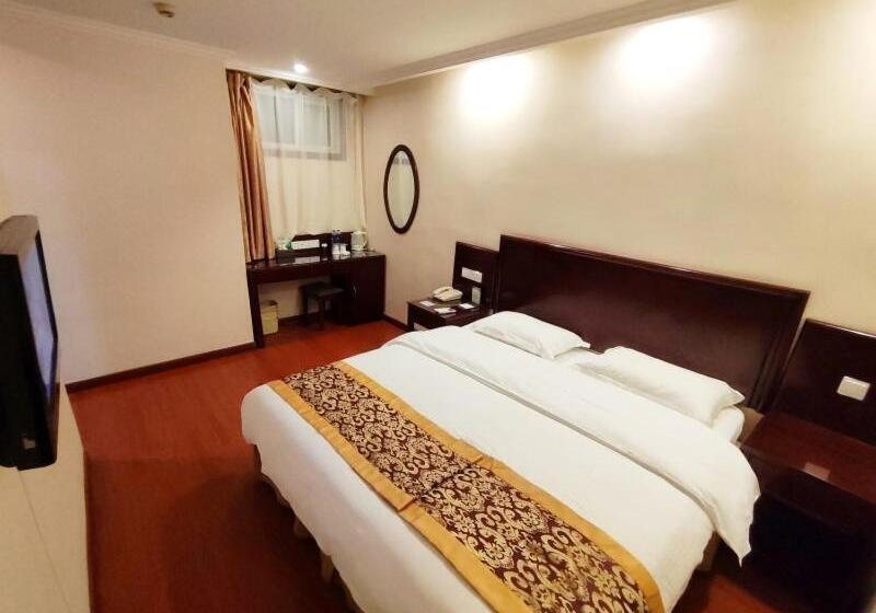 Szálloda Greentree Inn Hefei Railway Station Baima Phase Iii Baowen Business Building Express