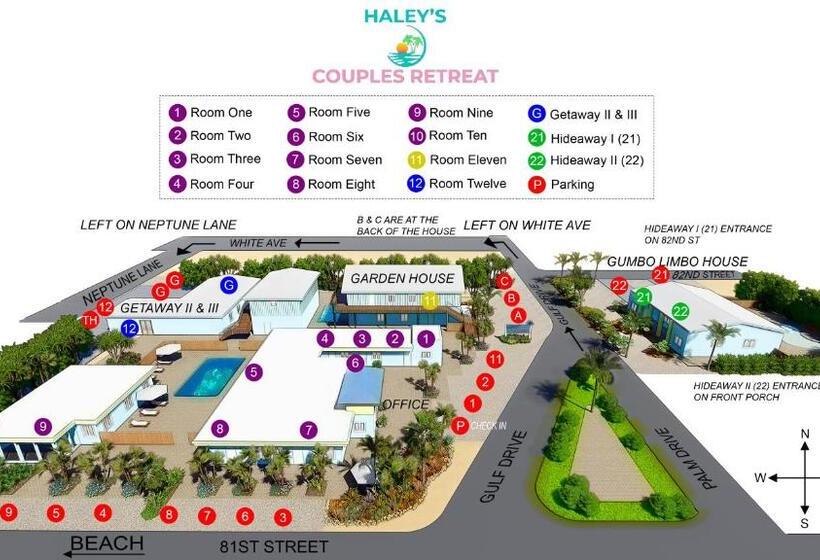 モーテル Haley S At The Anna Maria Island Inn