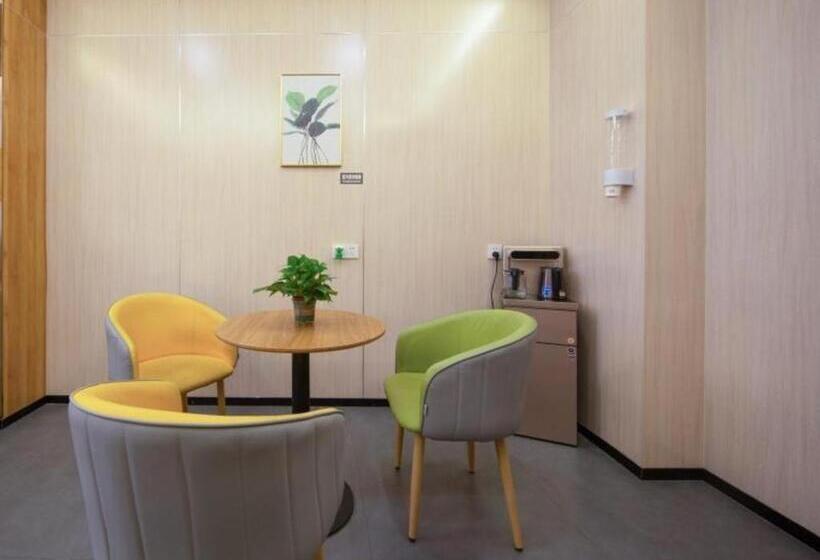 בית מלון כפרי Green Tree Inn Huaibei Railway Station Jinse Yuntian Zhixuan