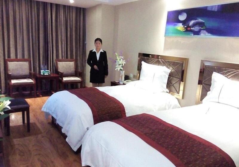 호텔 Greentree Haixi Golmud Pedestrian Business