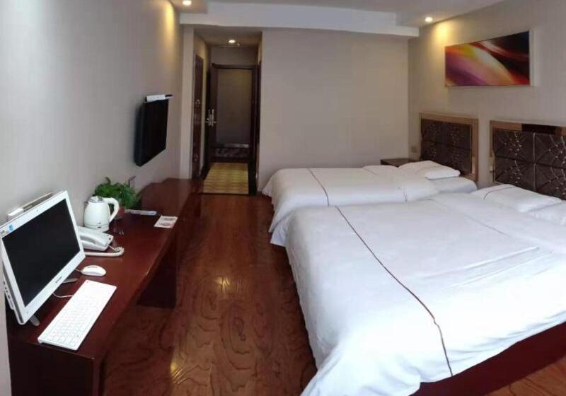 호텔 Greentree Haixi Golmud Pedestrian Business