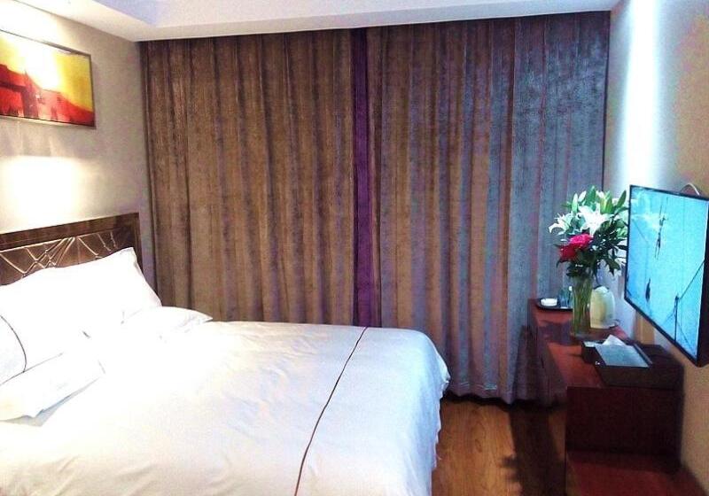 호텔 Greentree Haixi Golmud Pedestrian Business