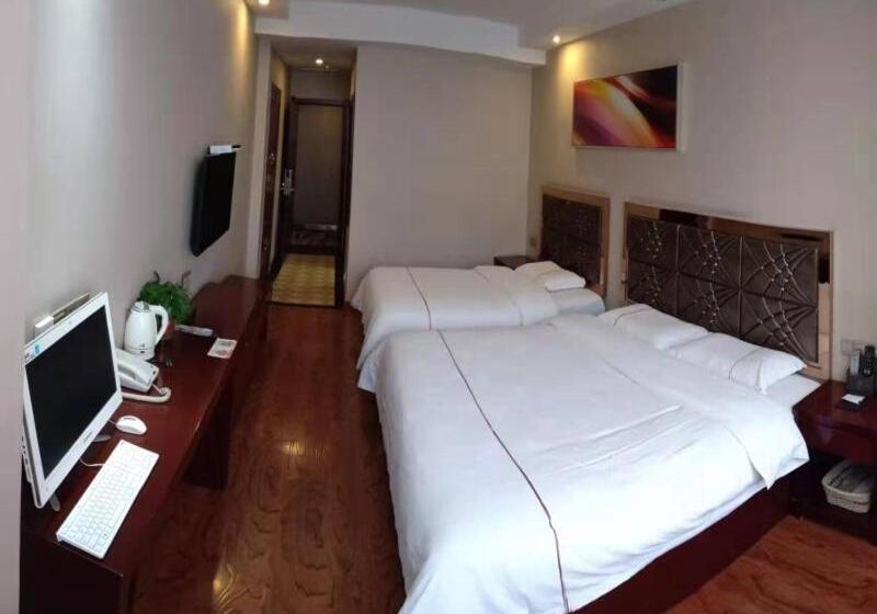 호텔 Greentree Haixi Golmud Pedestrian Business