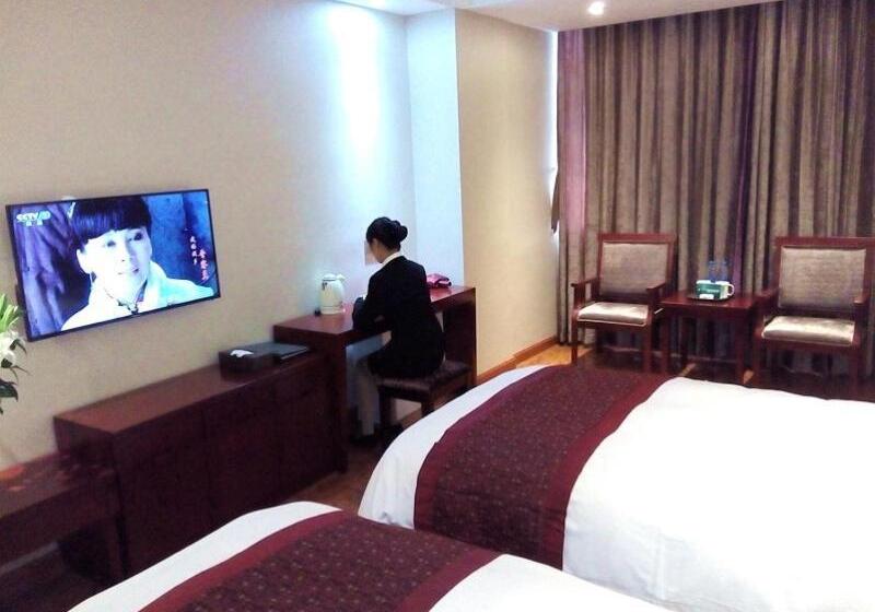 호텔 Greentree Haixi Golmud Pedestrian Business