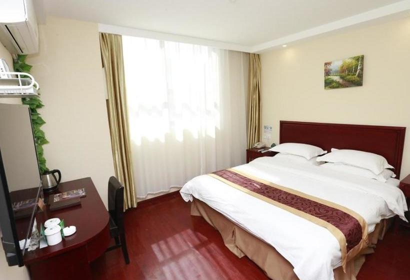 בית מלון כפרי Greentree Inn Anhui Liuan Railway East Station Passenger Station Express