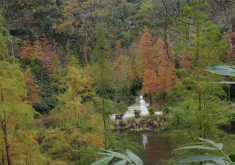 בית מלון כפרי Greentree Inn Fujian Fuzhou Software Park River View Business