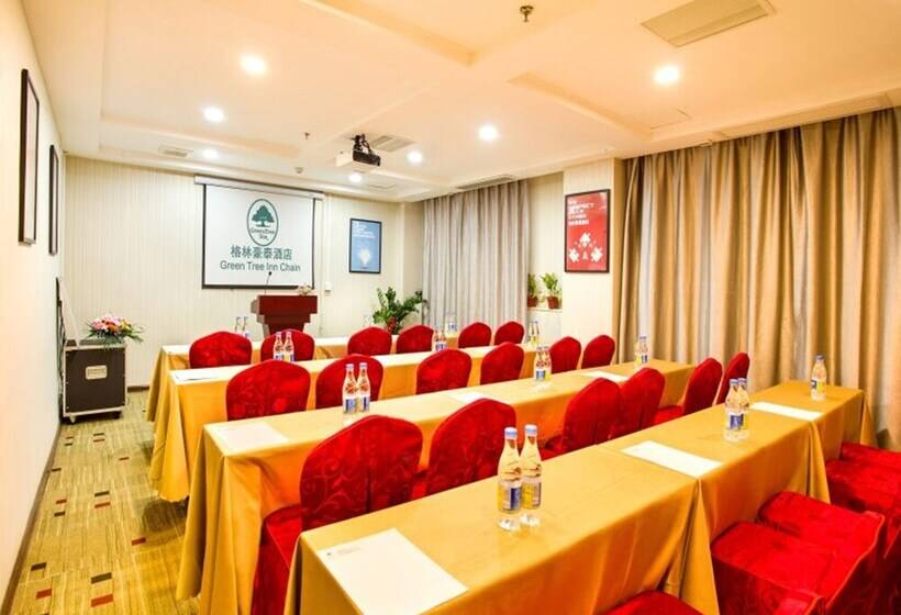 בית מלון כפרי Greentree Inn Guangdong Jieyang Bus Terminal Station Ronghua Avenue Business