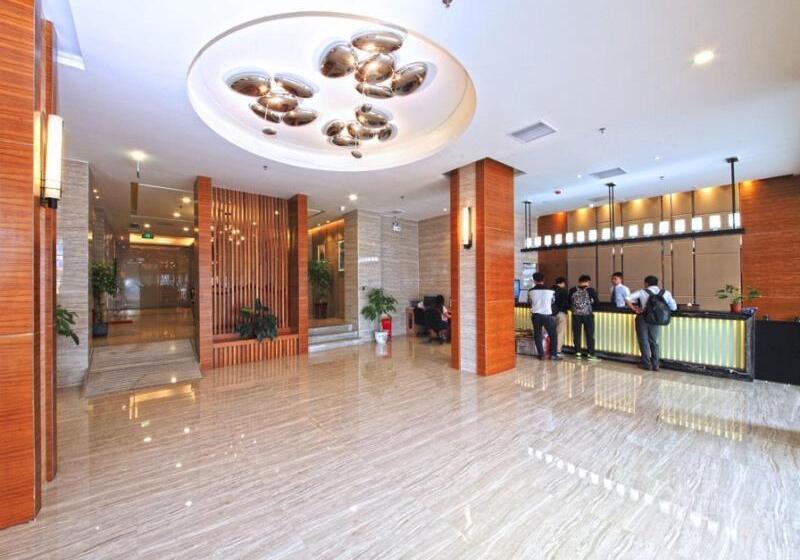 בית מלון כפרי Greentree Inn Guangdong Jieyang Bus Terminal Station Ronghua Avenue Business