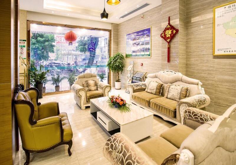 בית מלון כפרי Greentree Inn Guangdong Jieyang Bus Terminal Station Ronghua Avenue Business