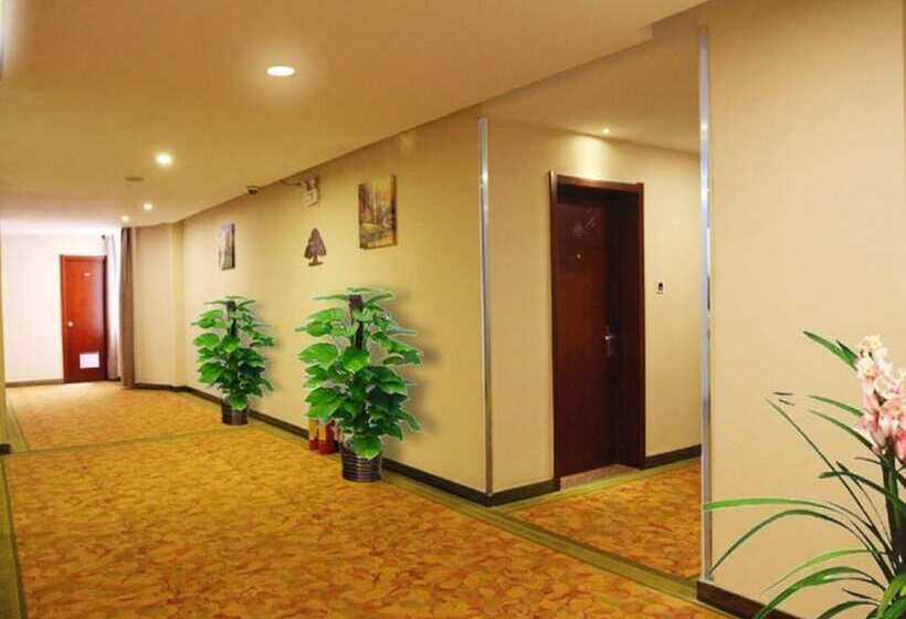 酒店 Greentree Inn Guangxi Yulin Jincheng Commercial Building Shell