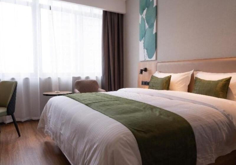 בית מלון כפרי Greentree Inn Anhui Hefei Mengcheng Road Beierhuan Express