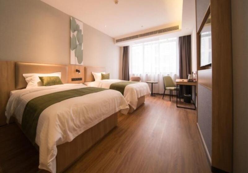 Otel Greentree Inn Anhui Hefei Mengcheng Road Beierhuan Express