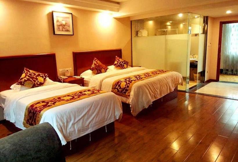 בית מלון כפרי Greentree Inn Henan Xinyang Changan Road Business