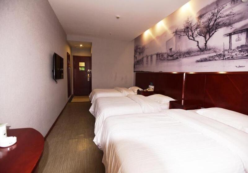 Отель Greentree Inn Jiangsu Suzhou International Film City South Jinshan Road Express