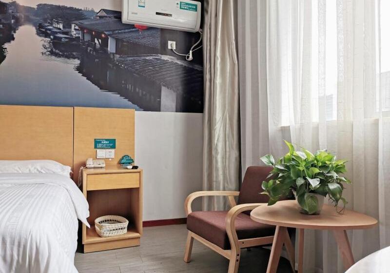 فندق Greentree Inn Jiangsu Suzhou International Film City South Jinshan Road Express