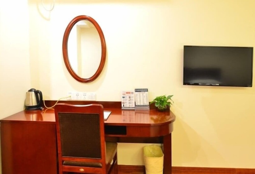 호텔 Greentree Inn Jiangsu Wuxi Dongting Leather City Express