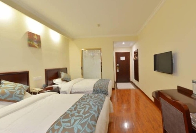 호텔 Greentree Inn Jiangsu Wuxi Dongting Leather City Express