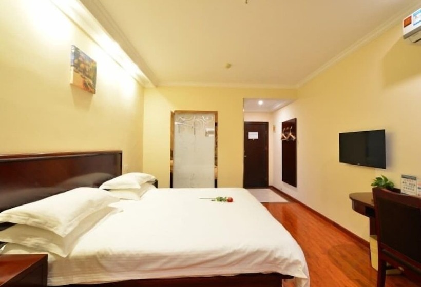 호텔 Greentree Inn Jiangsu Wuxi Dongting Leather City Express