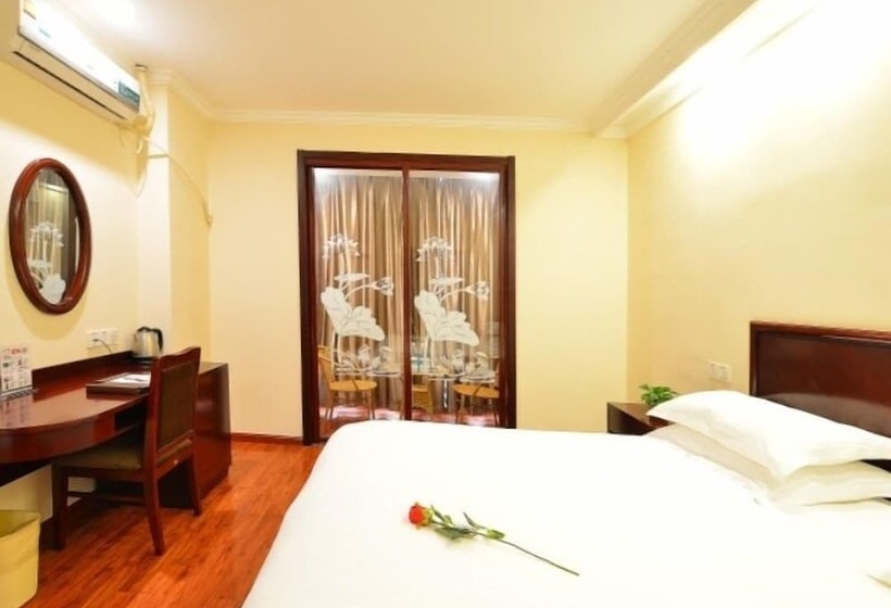 호텔 Greentree Inn Jiangsu Wuxi Dongting Leather City Express