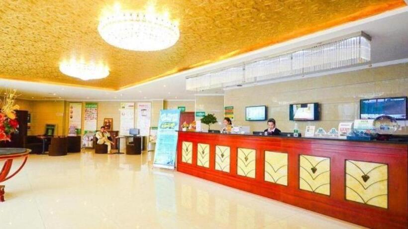 בית מלון כפרי Greentree Inn Jiangsu Xuzhou Jinshan Bridge Building Jinqiao Road Express