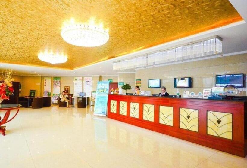 בית מלון כפרי Greentree Inn Jiangsu Xuzhou Jinshan Bridge Building Jinqiao Road Express