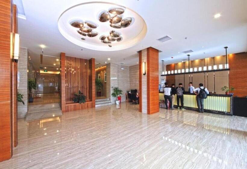 בית מלון כפרי Greentree Inn Guangdong Jieyang Bus Terminal Station Ronghua Avenue Business