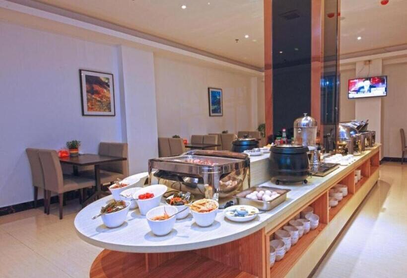 בית מלון כפרי Greentree Inn Guangdong Jieyang Bus Terminal Station Ronghua Avenue Business