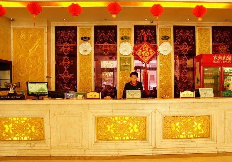 בית מלון כפרי Greentree Inn Jiuquan Century Plaza