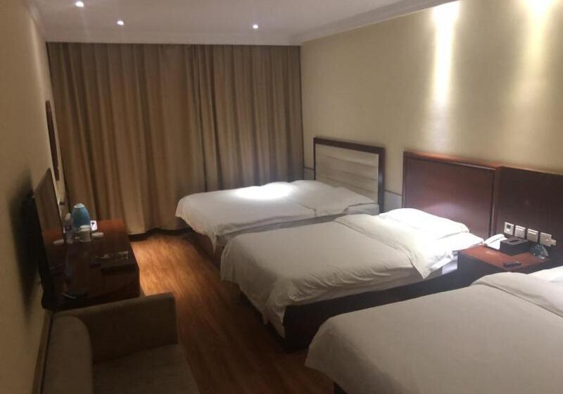 호텔 Greentree Inn Henan Puyang Jingkai Avenue Wuyi Road Business