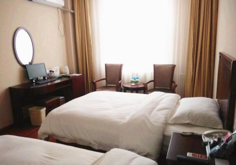 호텔 Greentree Inn Shandong Dezhou Kangbo Avenue Stadium Express