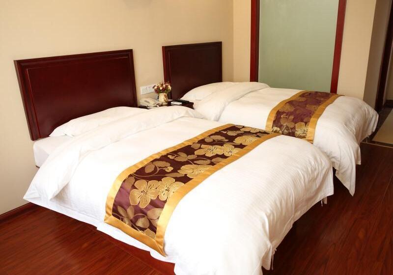 호텔 Greentree Inn Shandong Dezhou Kangbo Avenue Stadium Express