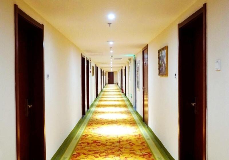 בית מלון כפרי Greentree Inn Shandong Liaocheng Town Dongchang Road Zhuanpan Business