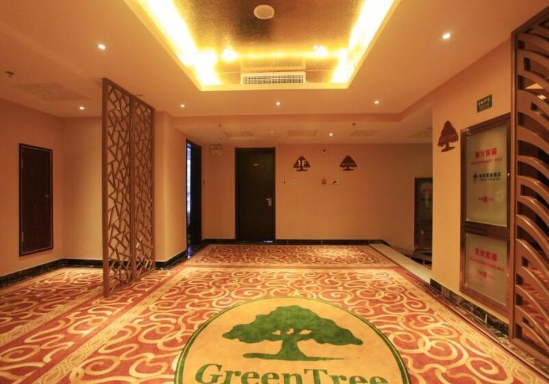 בית מלון כפרי Greentree Inn Shandong North Weihai Station North International Bathing Beach Business