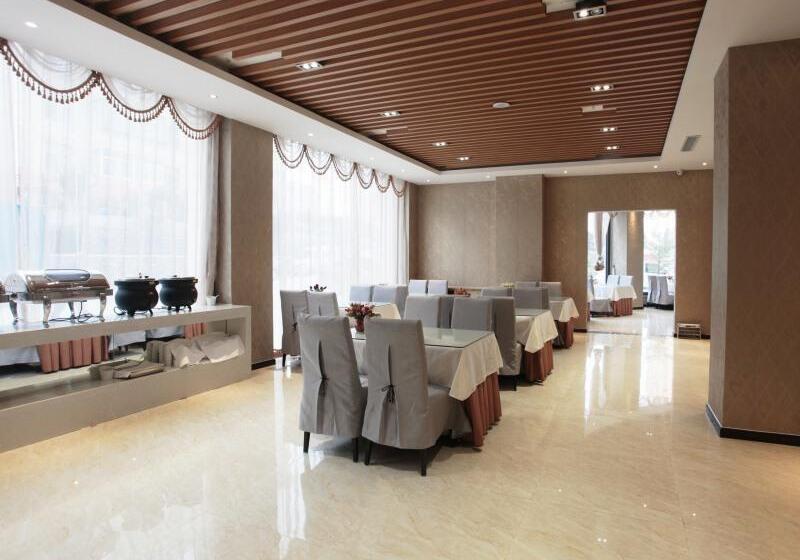 בית מלון כפרי Greentree Inn Shandong North Weihai Station North International Bathing Beach Business