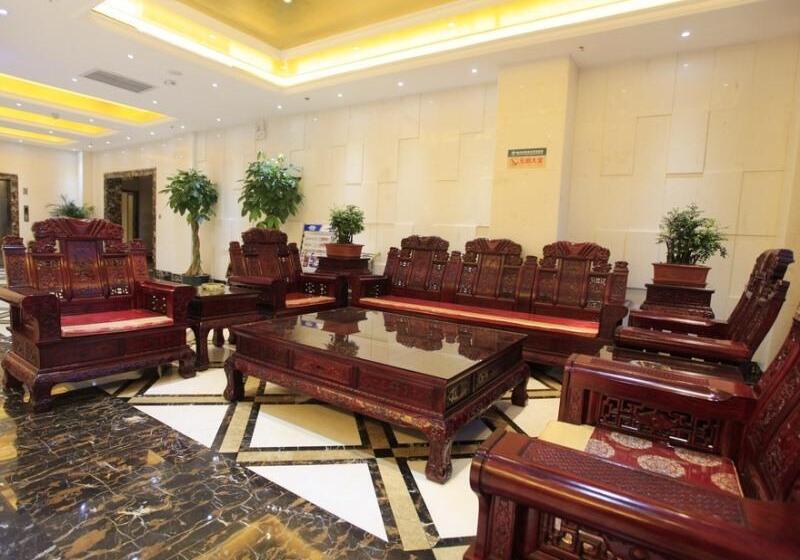 בית מלון כפרי Greentree Inn Shandong North Weihai Station North International Bathing Beach Business