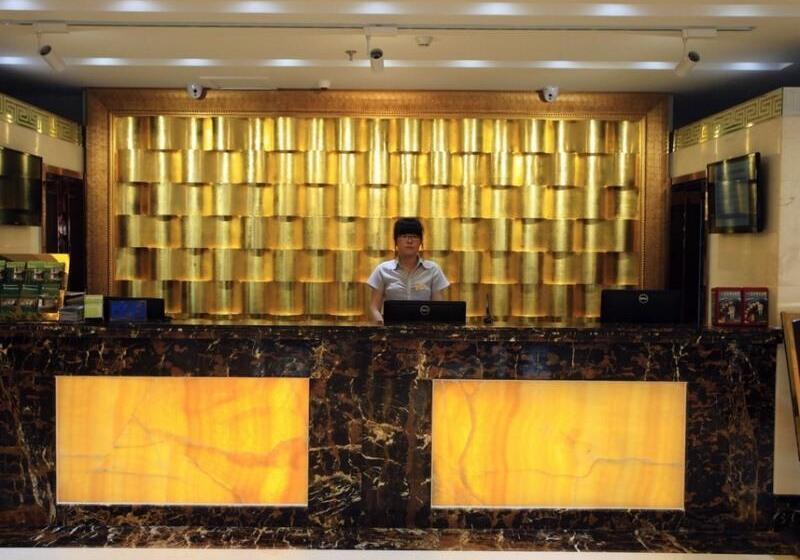 בית מלון כפרי Greentree Inn Shandong North Weihai Station North International Bathing Beach Business