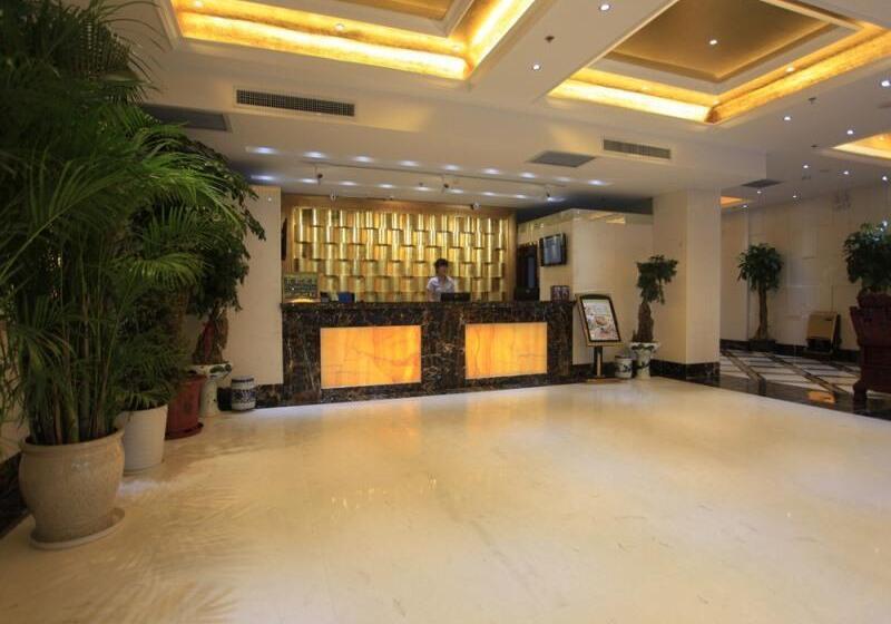 בית מלון כפרי Greentree Inn Shandong North Weihai Station North International Bathing Beach Business