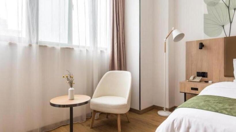 호텔 Greentree Inn Shanghai Zhoupu Town Xiupu Road Business
