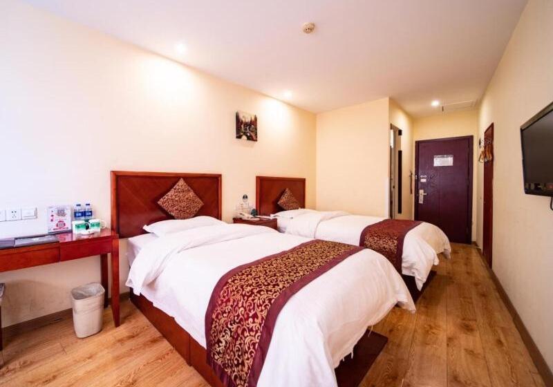 בית מלון כפרי Greentree Inn Tianjin Huayuankeyuan Business