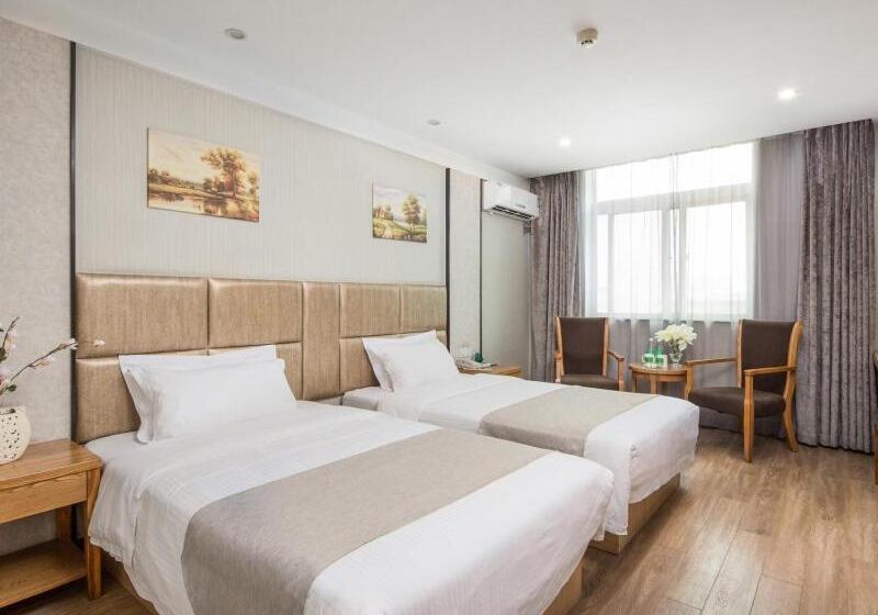 Отель Greentree Inn Jiangsu Yancheng Yandu Bus Station Middle Daqing Road Express