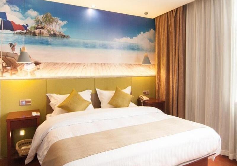 בית מלון כפרי Greentree Inn Zhejiang Ningbo Passenger Transport Center Tongda Road Shell