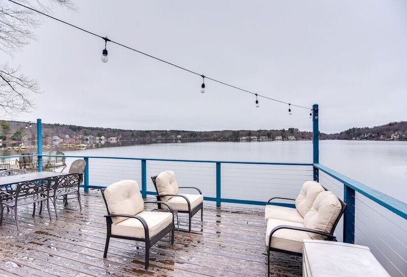 Classic Waterfront Home On Lake Maspenock W/ Grill