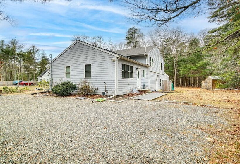 East Falmouth Home W/ Game Room   2 Mi To Beach!